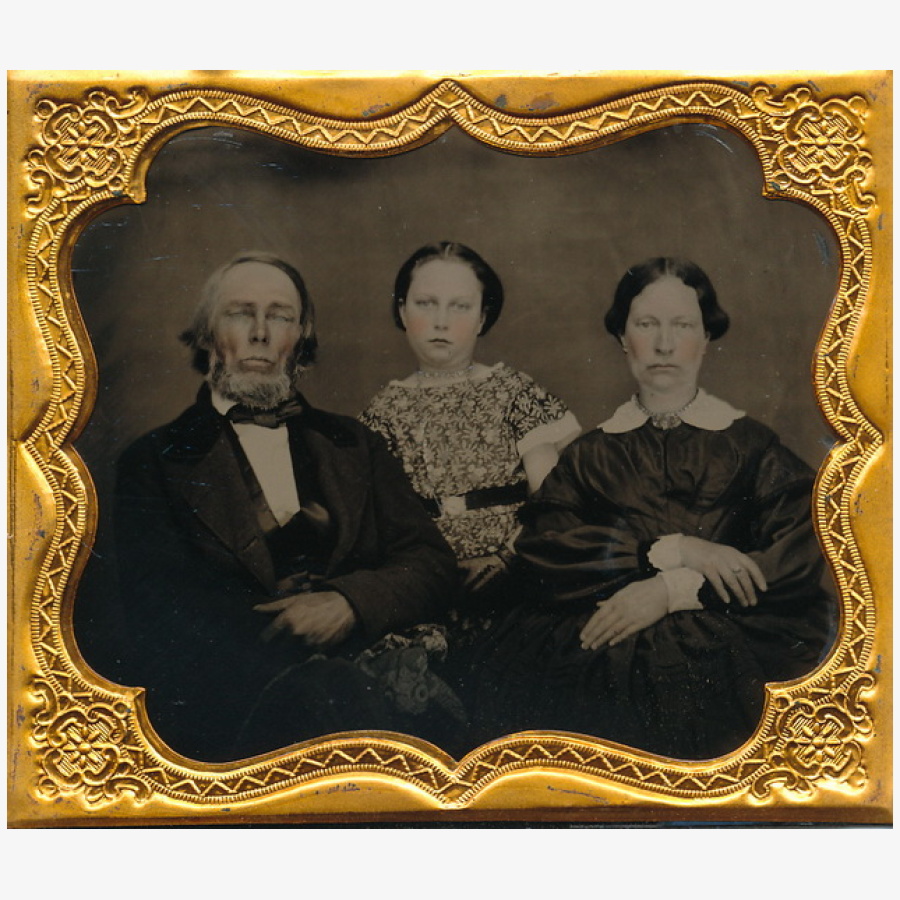 1860’s Period Family Tintype – Civil War Image Shop