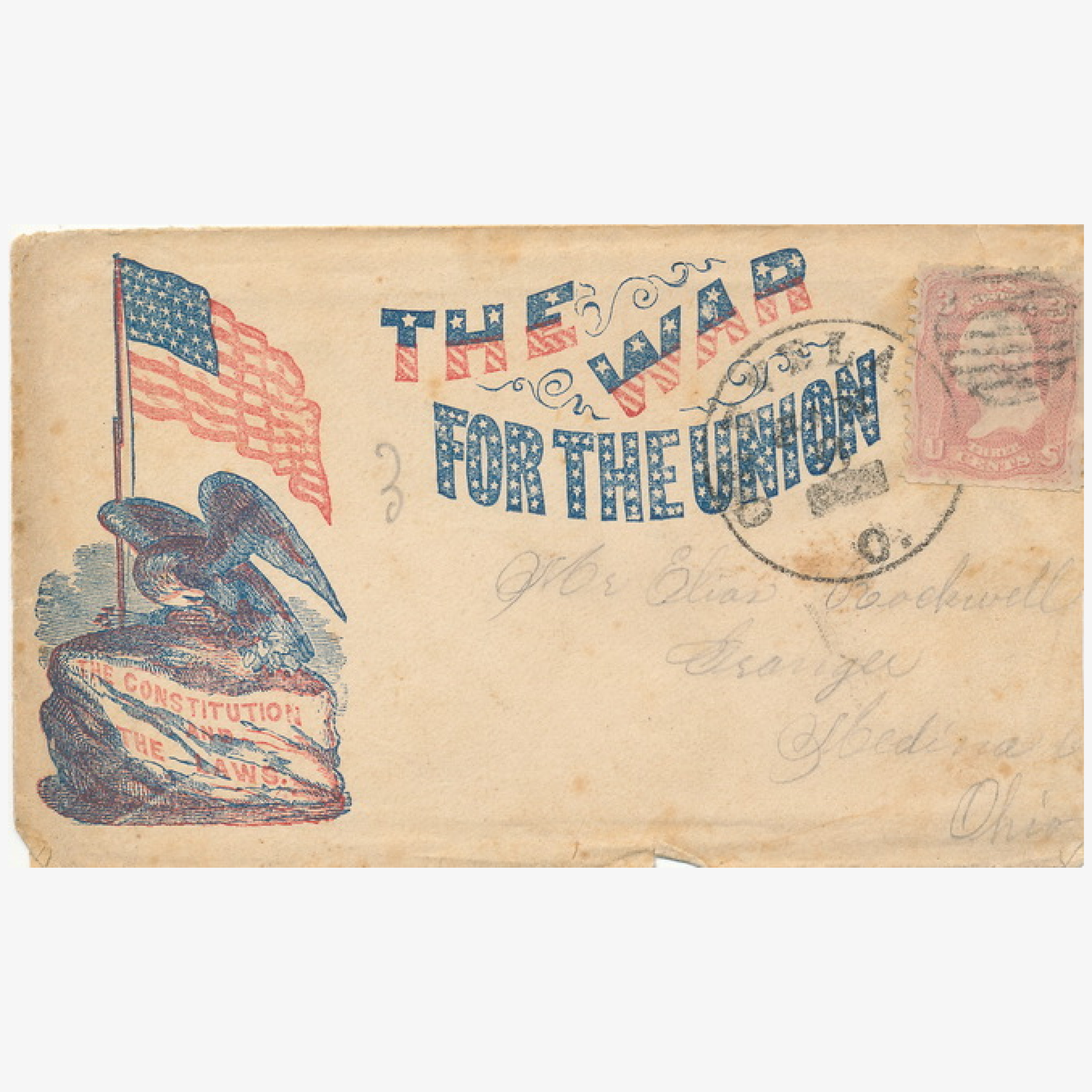 Oliver Rockwell 5th Independent Ohio Sharpshooters Letter Civil War