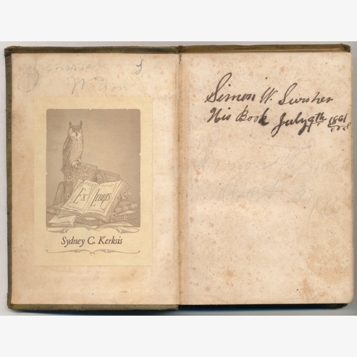 Rare Copy Of "THE RECRUIT" Singed by Three Virginia Confederate Soldiers