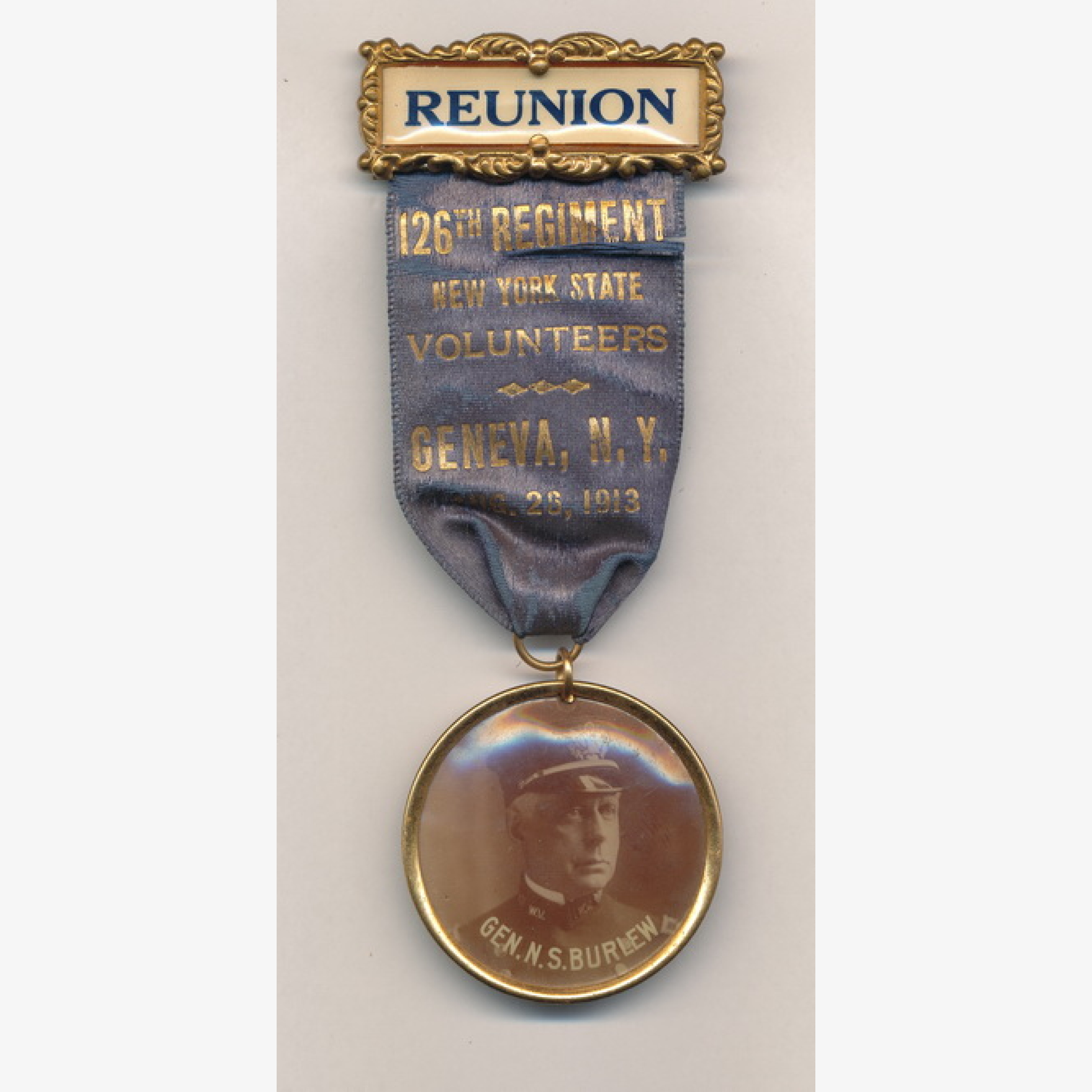 126th New York Infantry Reunion Badge