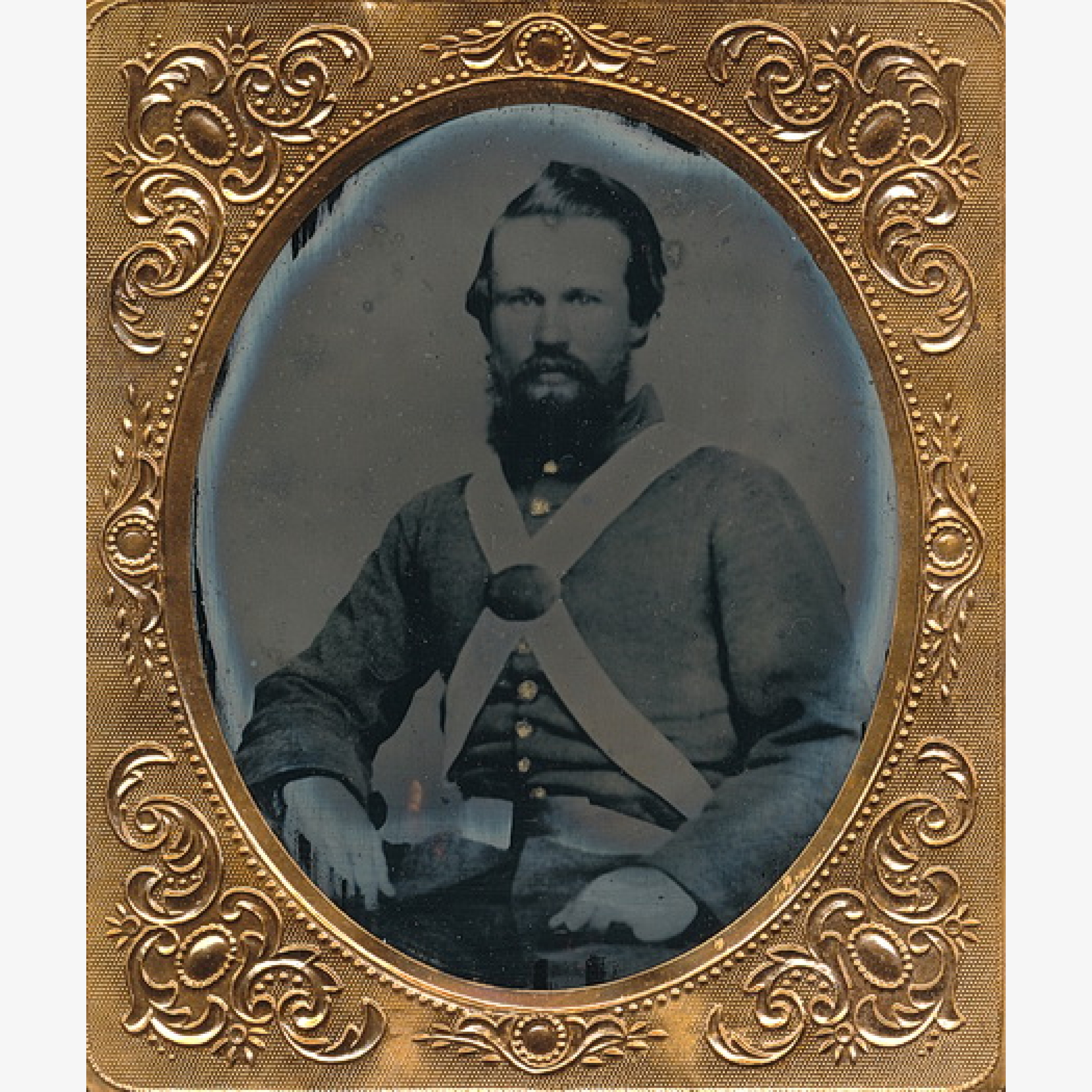 1st Regiment Virginia Volunteers Ambrotype