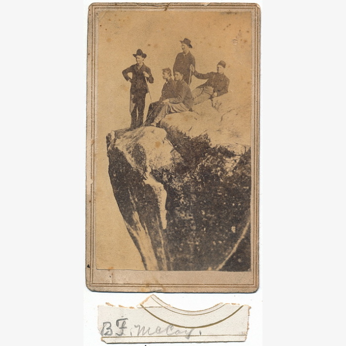 Identified 64th Ohio Infantry at Lookout Mountain