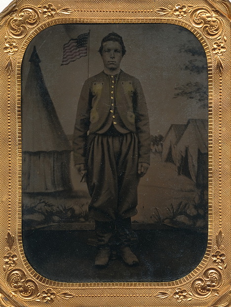 155th Pennsylvania Volunteer Infantry Quarter Plate