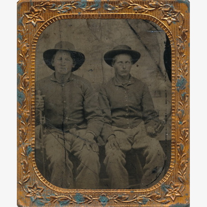 Two Federal Cavalryman Tintype