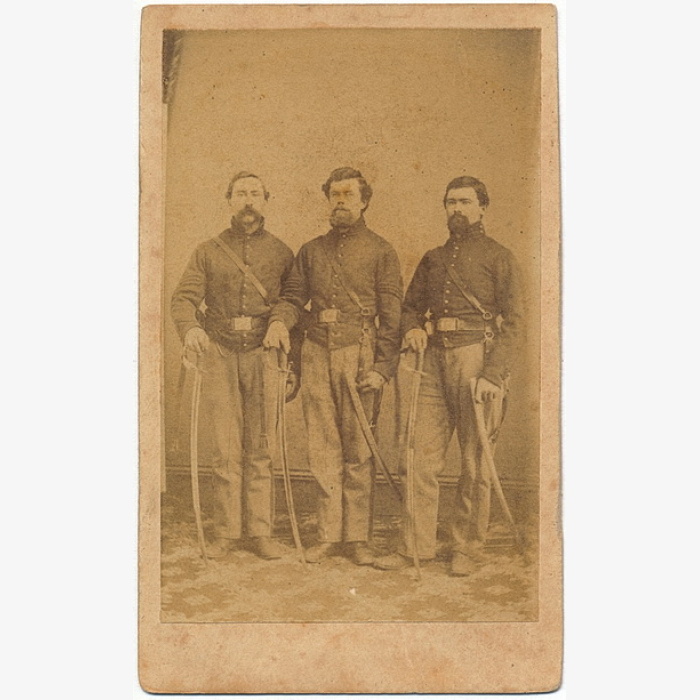 Trio of 11th New York Cavalryman