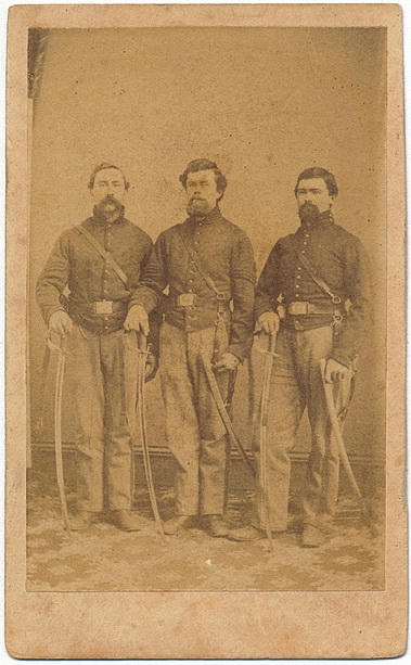 Trio of 11th New York Cavalryman