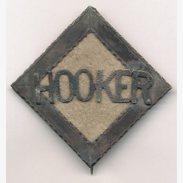 "HOOKER" 3rd Corps Badge