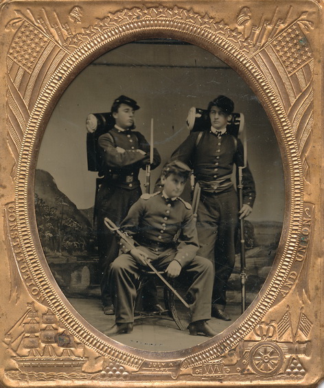 Pennsylvania Militia With Rare Justice Rifles