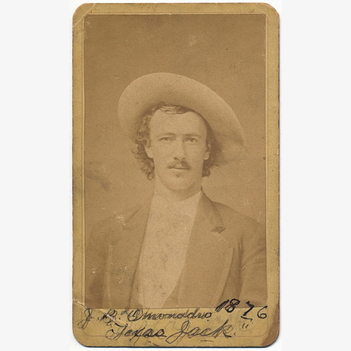 Rare "Texas Jack" Omohundro Cabinet Card