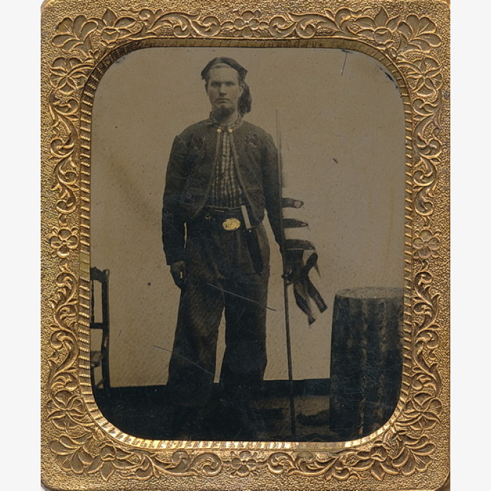 9th New York Infantry "Hawkin's Zouaves" Tintype