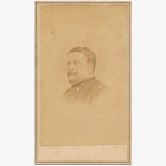 Signed Carte View Major General Alfred Gibbs