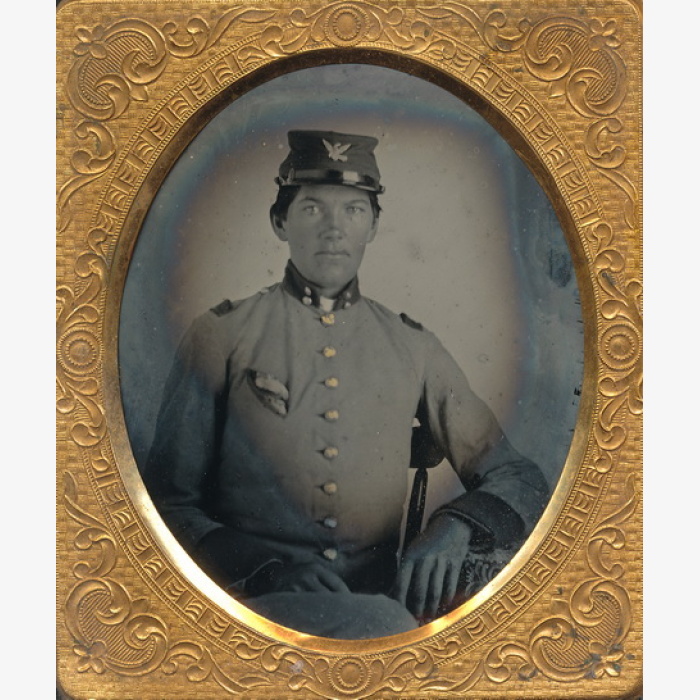 Published Tennessee Rebel Ambrotype