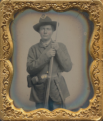 Western Theater Yank Tintype