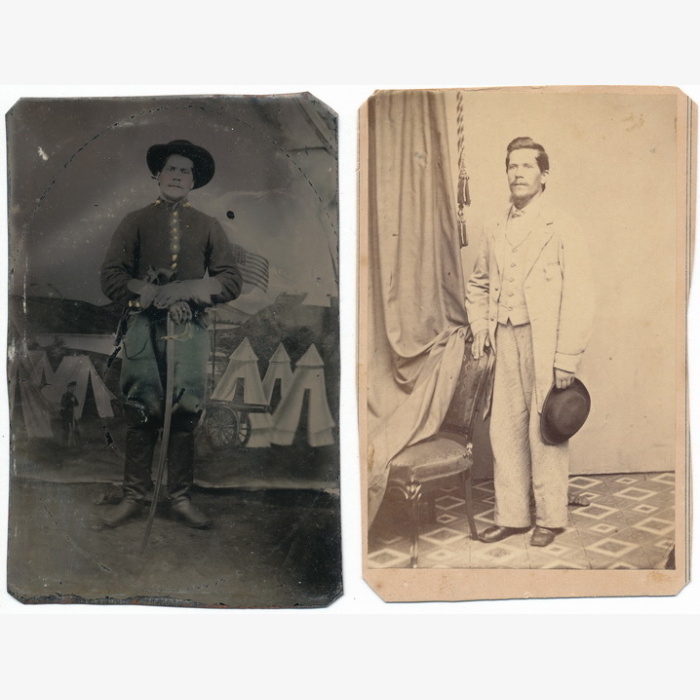 William Harding 11th Pennsylvania Cavalry Photo Grouping