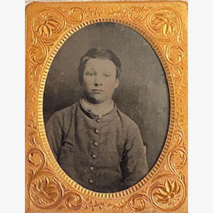Ninth Plate Southern Boy Soldier