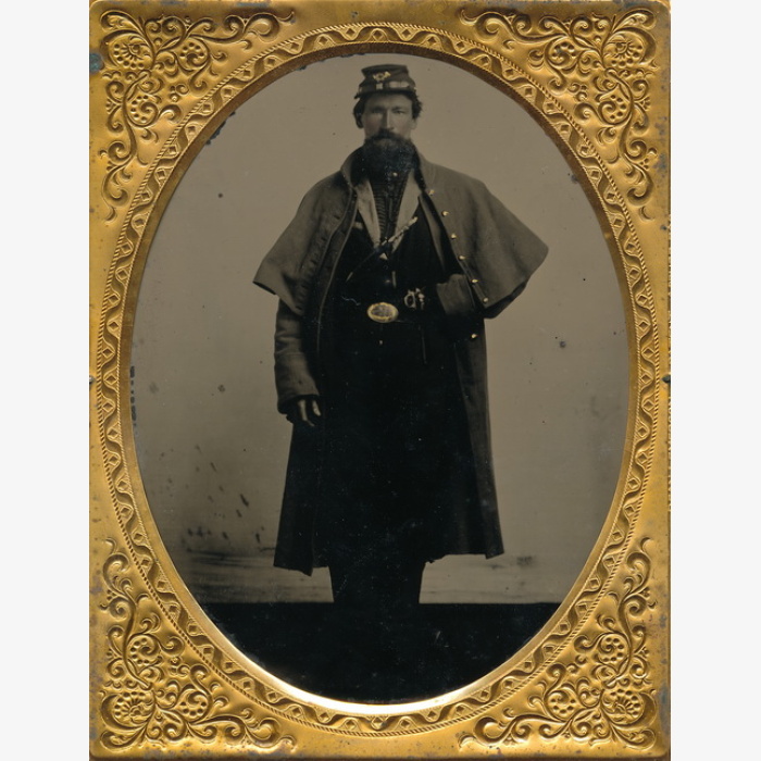 Half Plate Double Armed Infantryman