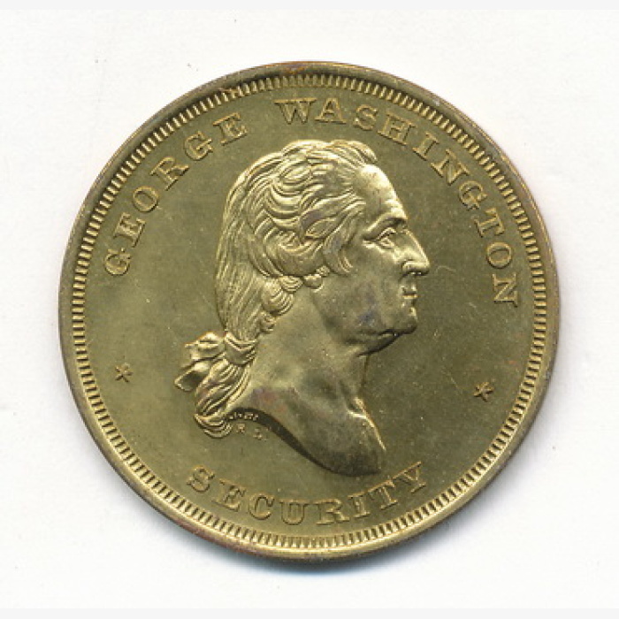 20th Century George Washington ID Tag Re-Strike