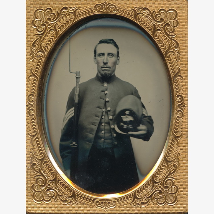 Spectacular New Hampshire Volunteer Quarter Plate