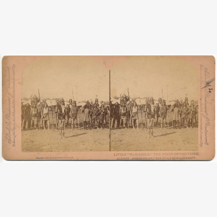 Little War Eagle Stereoview