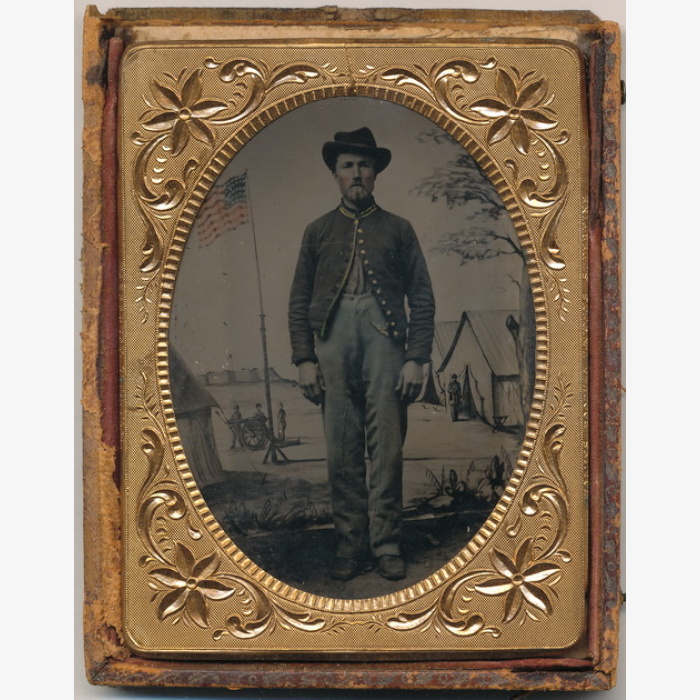 Federal Cavalryman at Fredericksburg