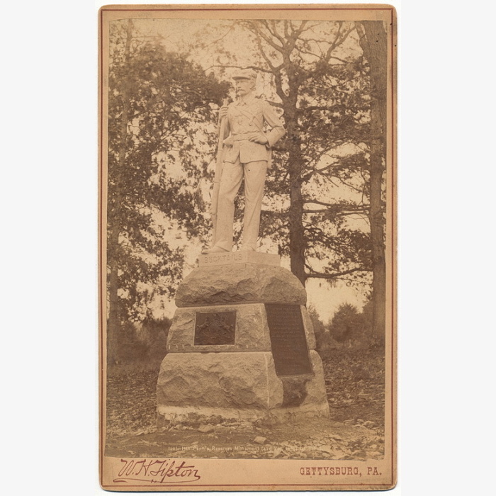 Bucktails Monument at Gettysburg by Tipton