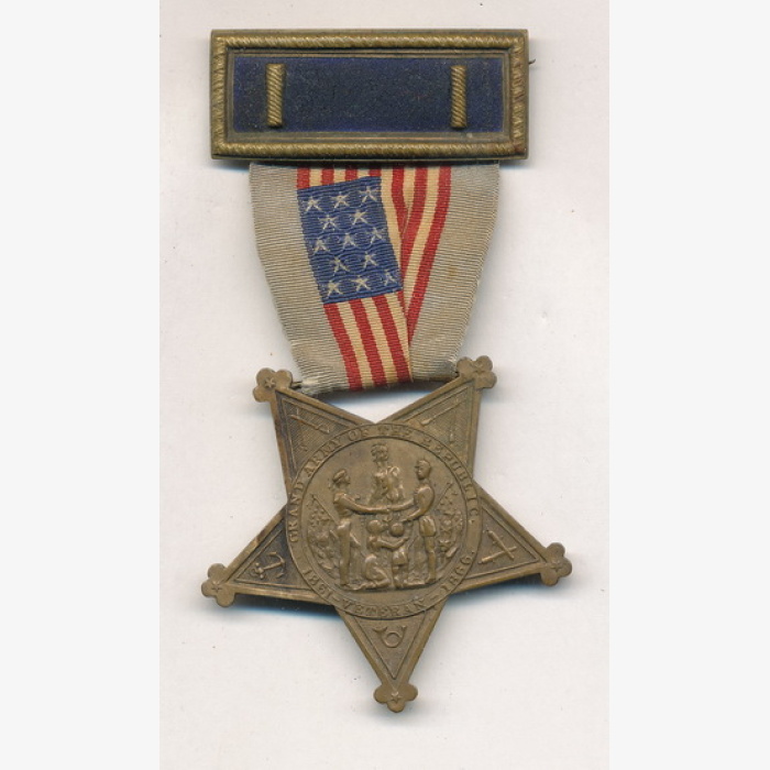 Adjutant G.A.R. Membership Badge