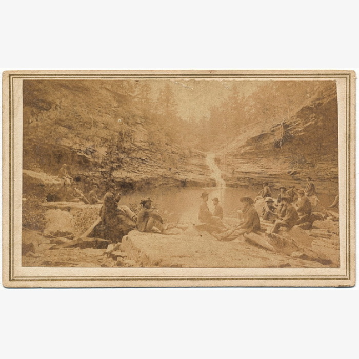 Troops At Lake Seclusion Lookout Mountain