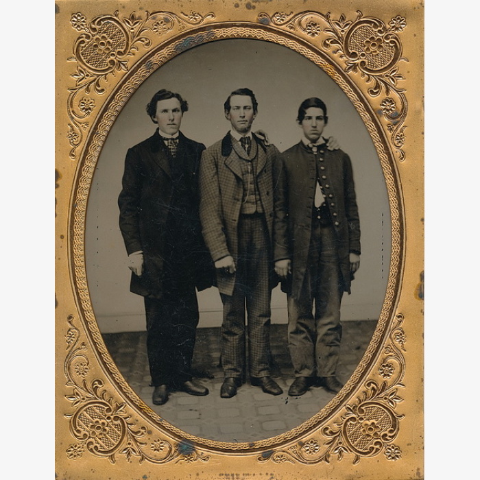 Private George Hinkle 49th Pennsylvania Half Plate