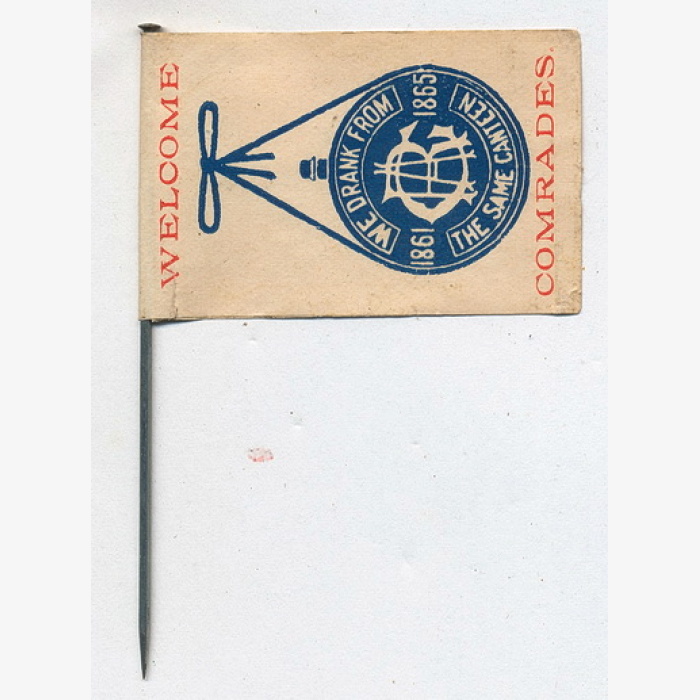 "We Drank From The Same Canteen" Lapel Pin