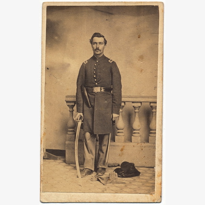Federal Cavalry Officer With Unique Content