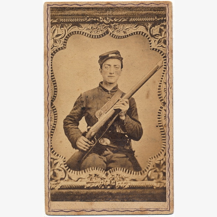 Union Soldier and a French Musket