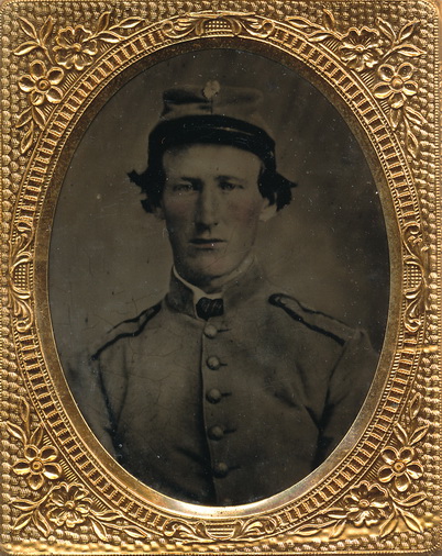 Possible Militia Soldier Tintype