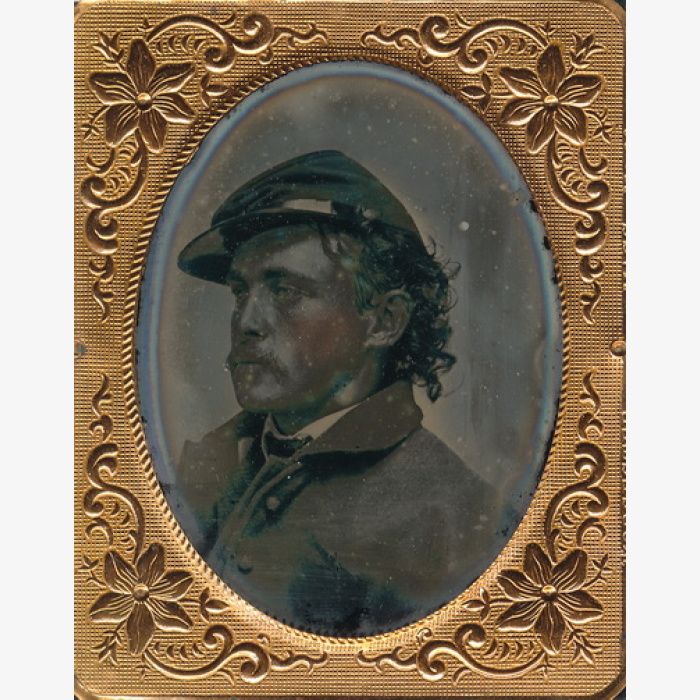 Federal Soldier In Patriotic Case