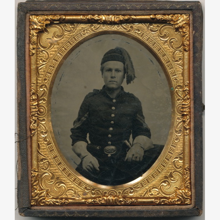New Jersey Corporal with Smoking Cap
