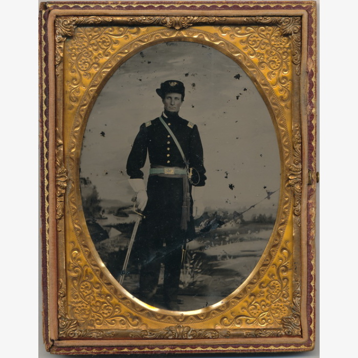 Half Plate 35th Regiment Ambrotype