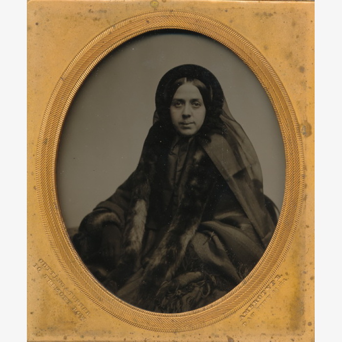 Stunning Cutting & Turner Ruby Ambrotype