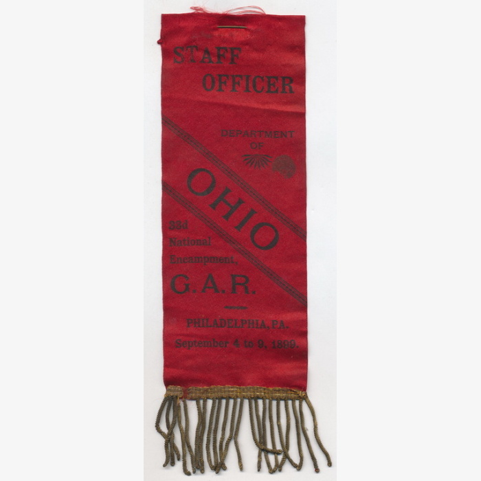 Ohio Staff Officer GAR Ribbon
