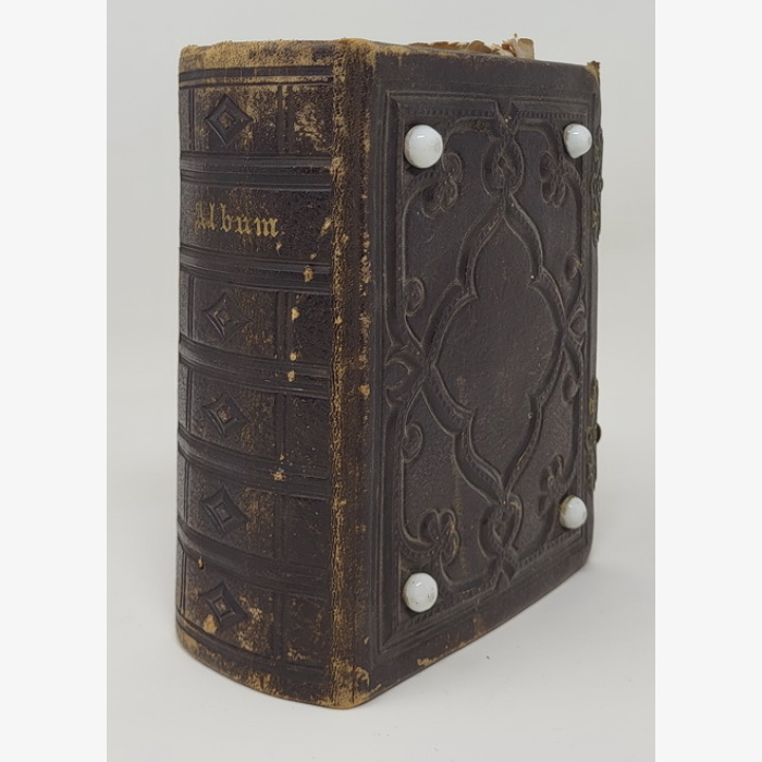 Empty Former Album of 107th Pennsylvania Infantry Officers