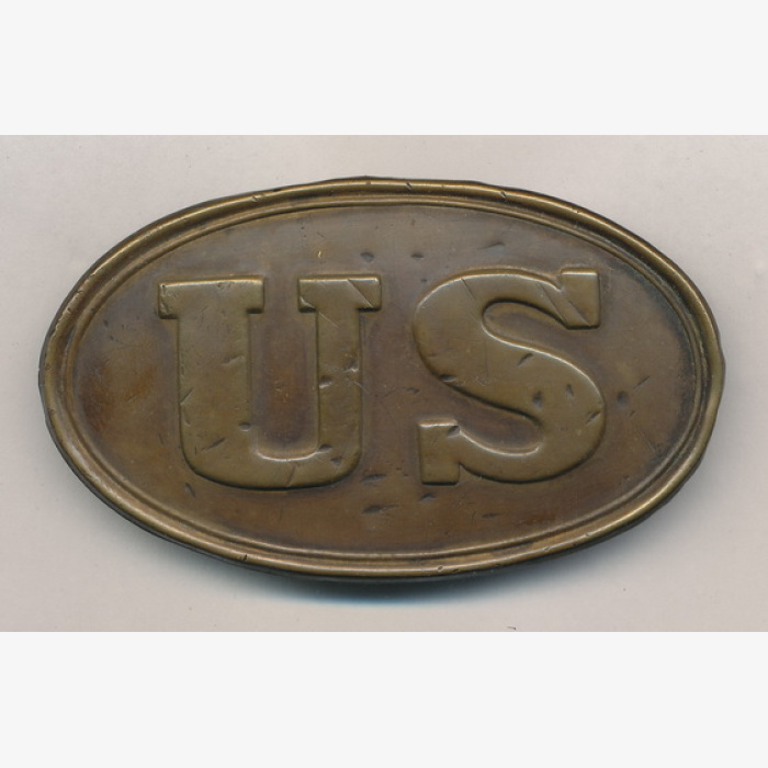 Identified 44th New York 1839 Pattern "Baby" US Belt Plate