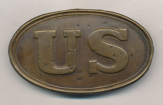 Identified 44th New York 1839 Pattern "Baby" US Belt Plate