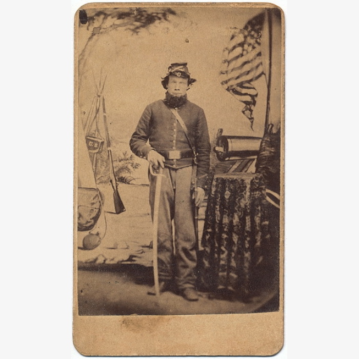 Cavalryman At Benton Barracks