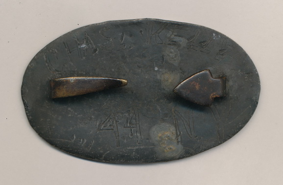 Identified 44th New York 1839 Pattern "Baby" US Belt Plate - Image 2