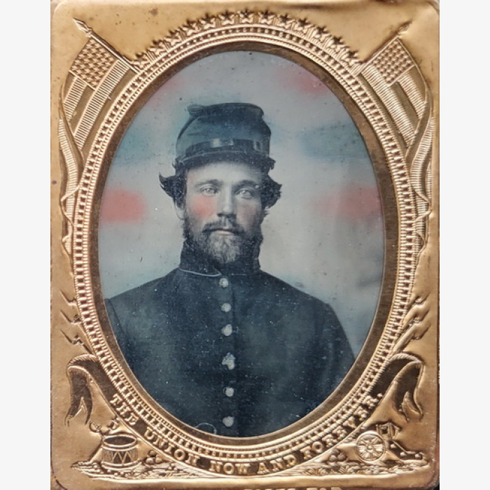 Federal Infantryman Ninth Plate