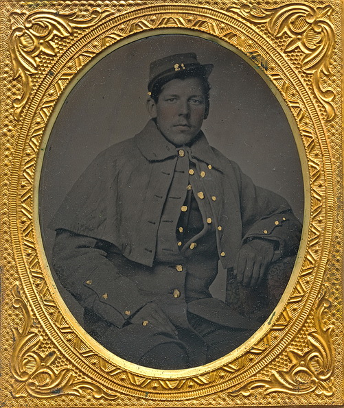 13th New York Infantry "Rochester Regiment" Tintype