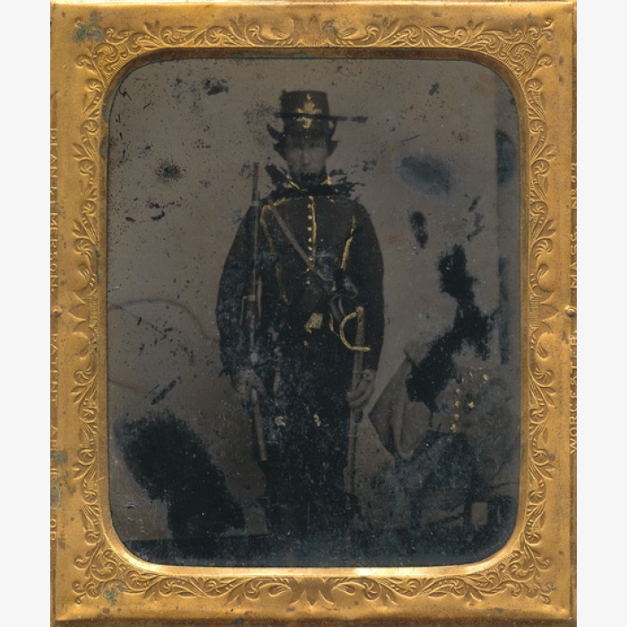 4th Ohio Cavalry Melainotype