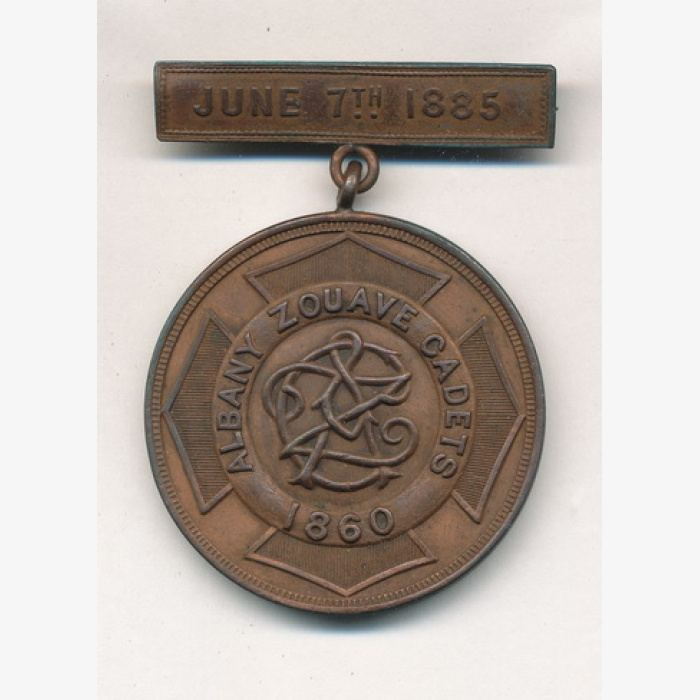Albany Zouave Cadets Reunion Medal