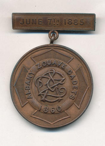 Albany Zouave Cadets Reunion Medal
