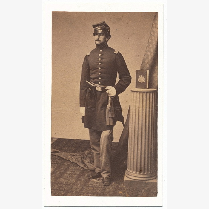 Captain Hiram Couch 3rd New York Infantry WIA