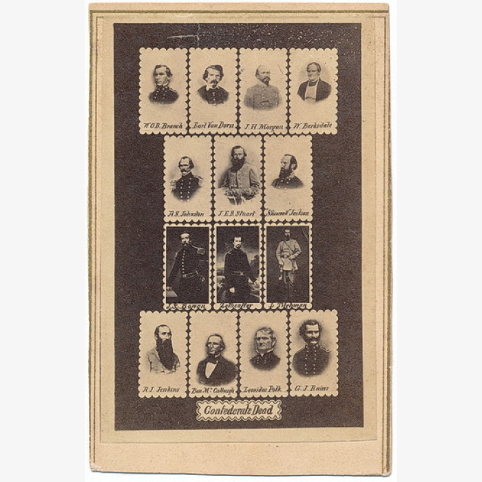 "Confederate Dead" Montage Carte View