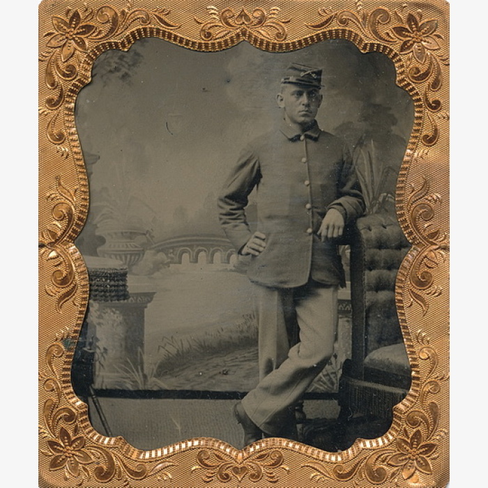 Indian War's Cavalry Soldier